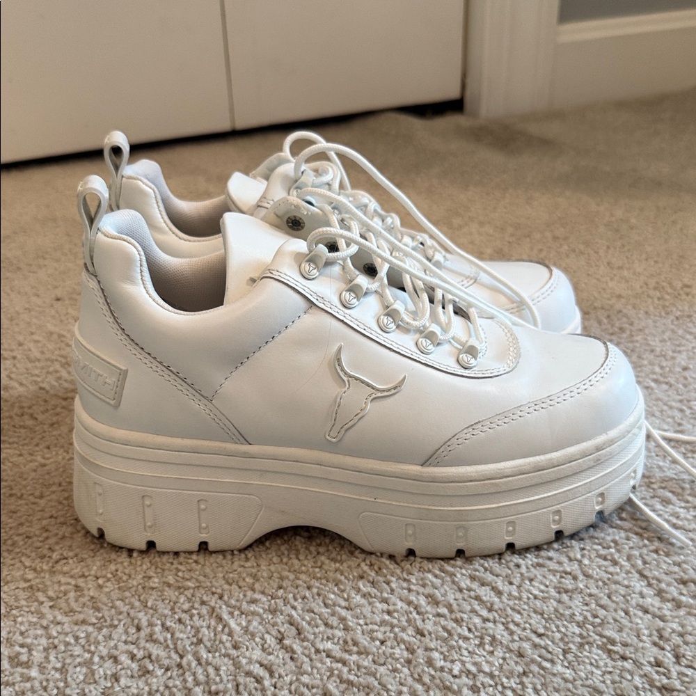 Windsor Smith White Chunky Sneakers